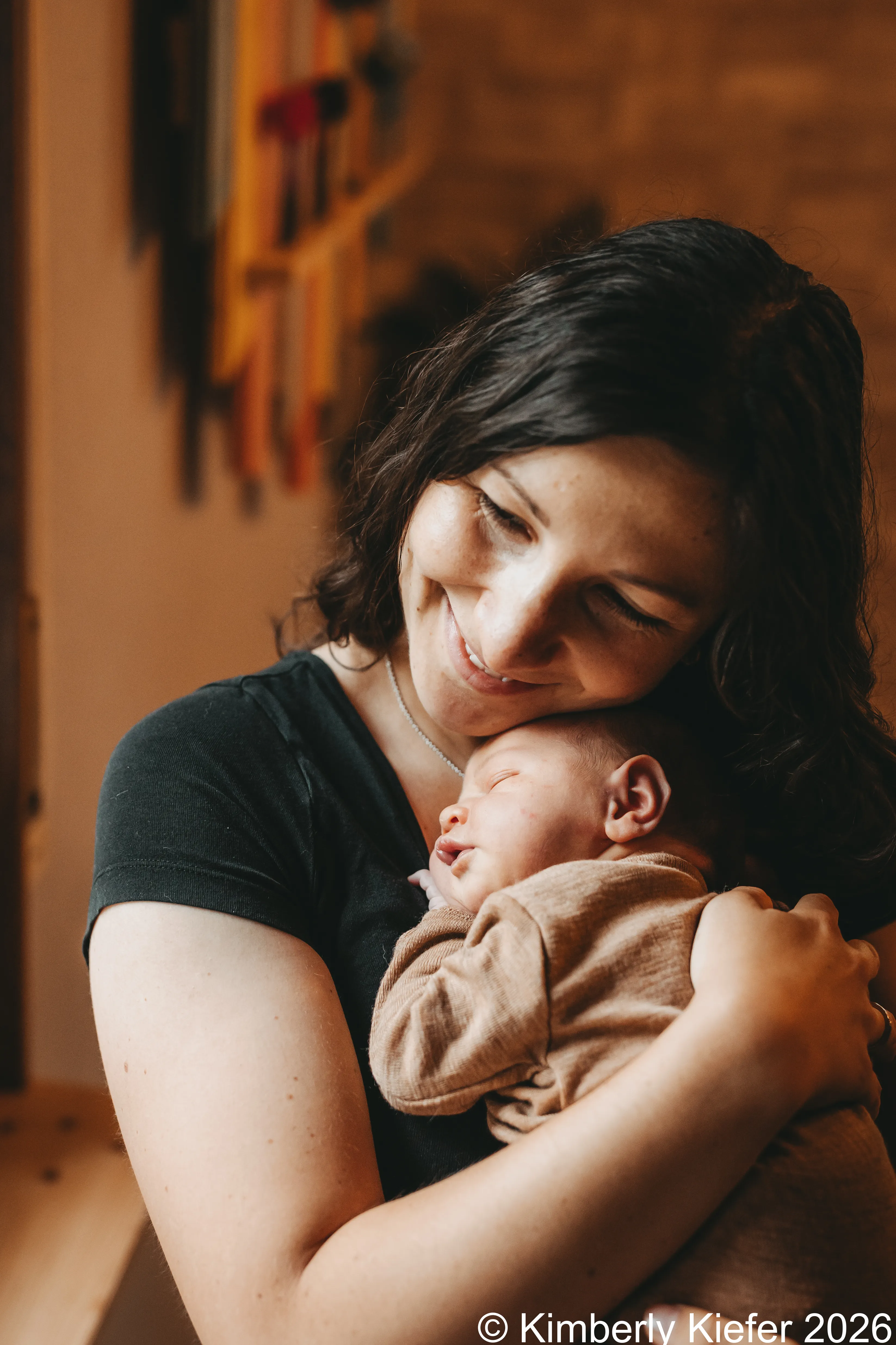 Kimy mit Baby